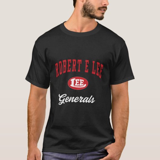 Robert E Lee High School Generals C3 T-Shirt (Vorderseite)