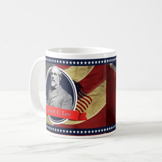 Robert E. Lee Kaffeetasse (Vorderseite Links)