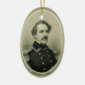 Robert E. Lee Keramik Ornament (Links)