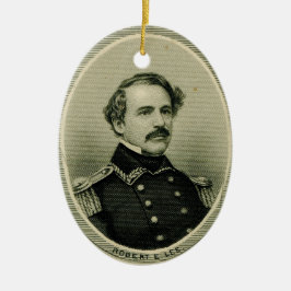 Robert E. Lee Keramik Ornament