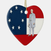 ROBERT E. LEE KERAMIK ORNAMENT (Rechts)