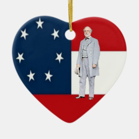 ROBERT E. LEE KERAMIK ORNAMENT (Vorne)