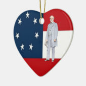 ROBERT E. LEE KERAMIK ORNAMENT (Links)