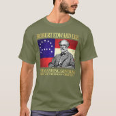 Robert E Lee (Kommandant General) T-Shirt (Vorderseite)