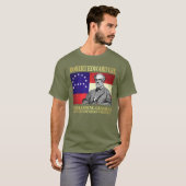 Robert E Lee (Kommandant General) T-Shirt (Vorne ganz)