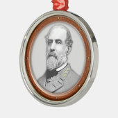 Robert E.Lee Ornament Aus Metall (Links)