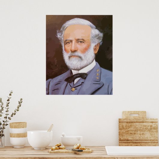 Robert E. Lee Painting Poster (Küche)