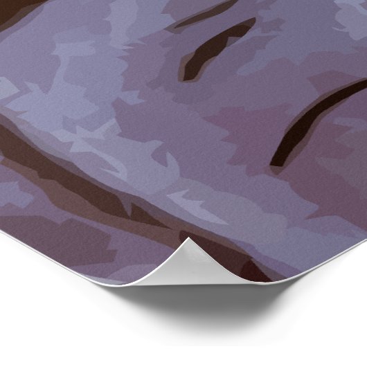 Robert E. Lee Painting Poster (Ecke)