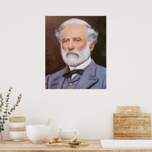 Robert E. Lee Painting Poster (Küche)