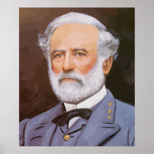 Robert E. Lee Painting Poster