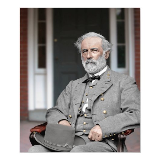 Robert E. Lee Photo Print Fotodruck (Vorne)