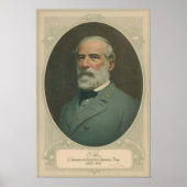 Robert E Lee Portrait Poster (Vorne)