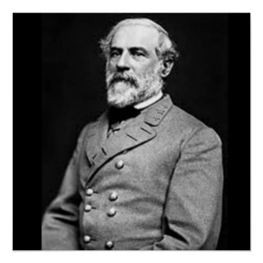 ROBERT E. LEE POSTER (Vorderseite)