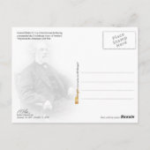 Robert E. Lee Postkarte (Rückseite)