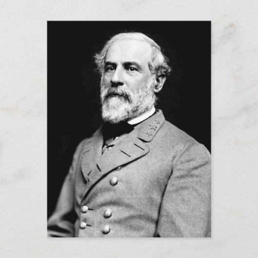 Robert E. Lee Postkarte (Vorderseite)