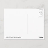 Robert E. Lee Postkarte (Rückseite)