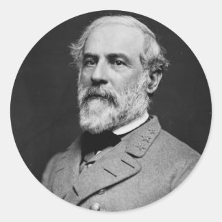 ROBERT E. LEE RUNDER AUFKLEBER