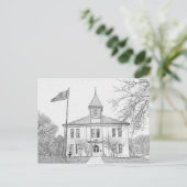 "Robert E Lee School" Paris TN Postkarte (Stehend Vorderseite)