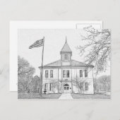 "Robert E Lee School" Paris TN Postkarte (Vorne/Hinten)