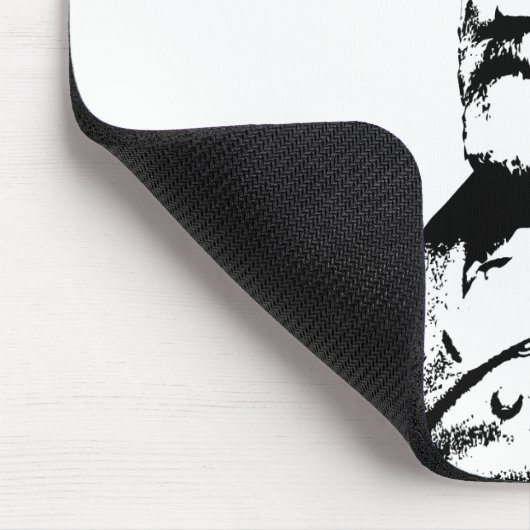 Robert E. Lee -- Schwarzweiss Mousepad (Ecke)