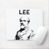 Robert E. Lee -- Schwarzweiss Mousepad (Mit Mouse)