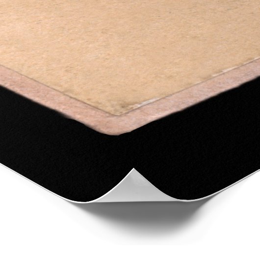 Robert E. Lee Signed Card 1860 Poster (Ecke)