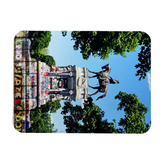 Robert E. Lee Statue Magnet (Horizontal)