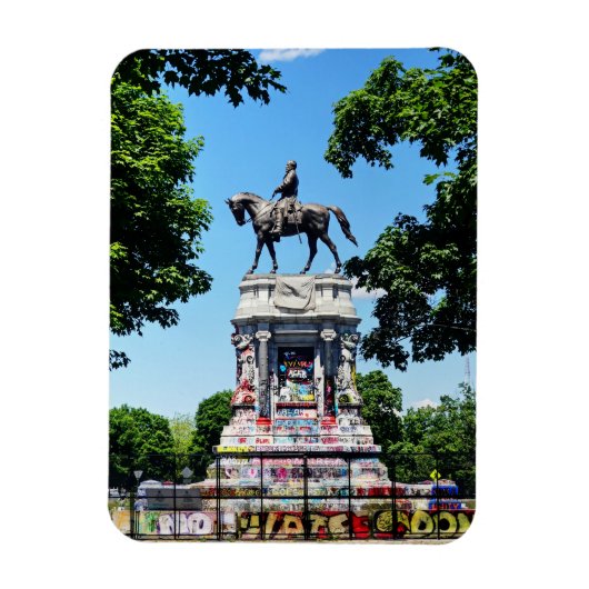 Robert E. Lee Statue Magnet (Vertikal)
