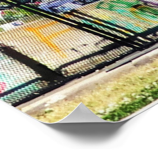 Robert E. Lee Statue Poster (Ecke)