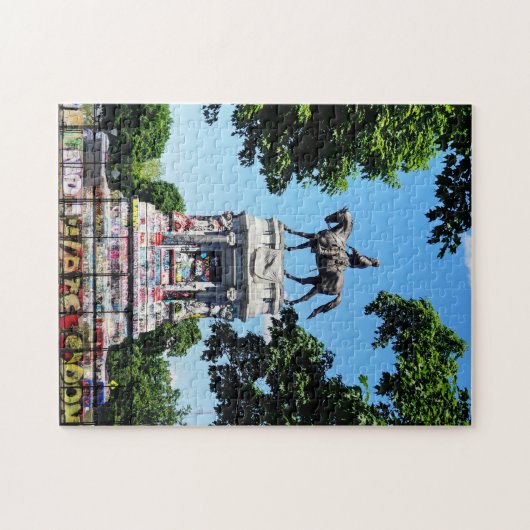Robert E. Lee Statue Puzzle (Horizontal)