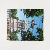 Robert E. Lee Statue Wandteppich (Vorderseite (Horizontal))
