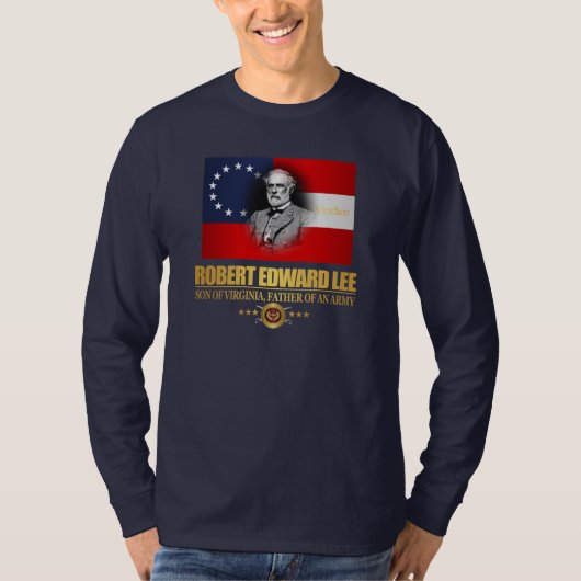 Robert E Lee (Südlicher Patriot) T-Shirt (Vorderseite)