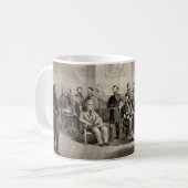 Robert E. Lee Surrenders Ulysses S. Grant Kaffeetasse (Vorderseite Links)