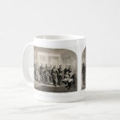 Robert E. Lee Surrenders Ulysses S. Grant Kaffeetasse (Vorderseite Links)