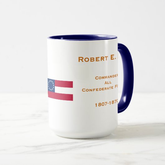 Robert E. Lee* Tasse (VorderseiteRechts)
