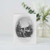 Robert E. Lee und Joseph E. Johnston Postkarte (Stehend Vorderseite)