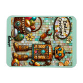 ROBERT ~ EASTER GREETINGS ~ MAGNET (Horizontal)