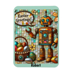 ROBERT ~ EASTER GREETINGS ~ MAGNET
