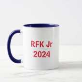 Robert F. Kennedy 2024 rot/weiß/blau Tasse (Links)