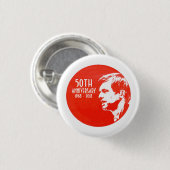 Robert F. Kennedy: 50 Jahre Button (Vorne & Hinten)