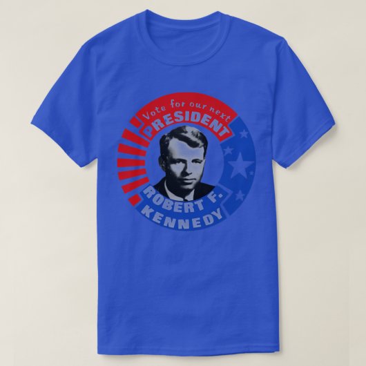 Robert F Kennedy für Präsident T-Shirt (Design vorne)