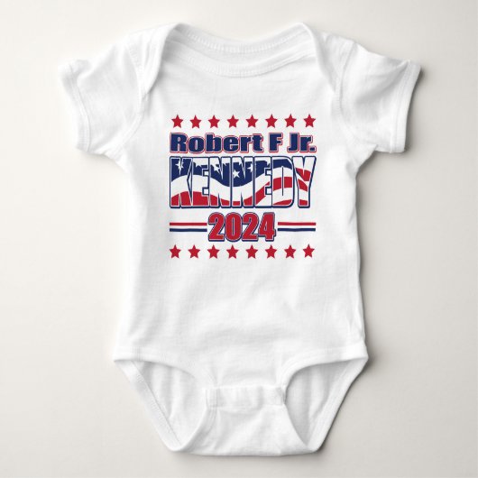 Robert F Kennedy Jr 2024 Baby Strampler (Vorderseite)