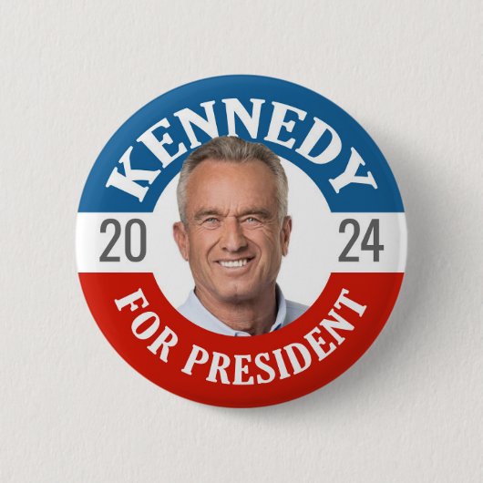 Robert F Kennedy JR 2024 Button (Vorderseite)