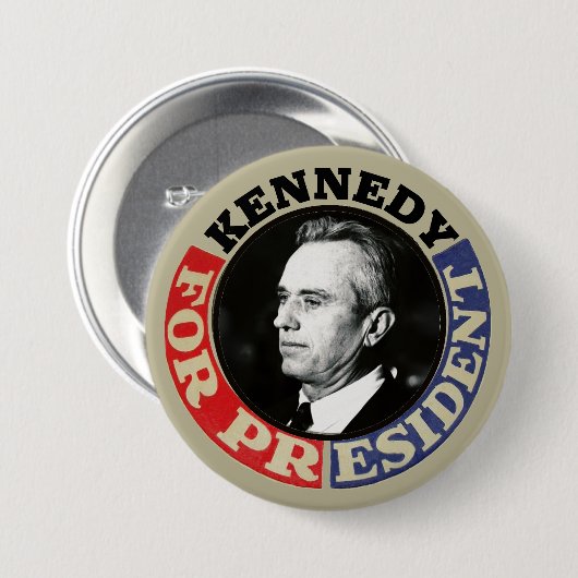 Robert F. Kennedy Jr. für den Präsidenten Button (Vorne & Hinten)