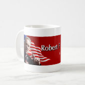 Robert F Kennedy Jr für Präsident 2024 Kaffeetasse (Vorderseite Links)