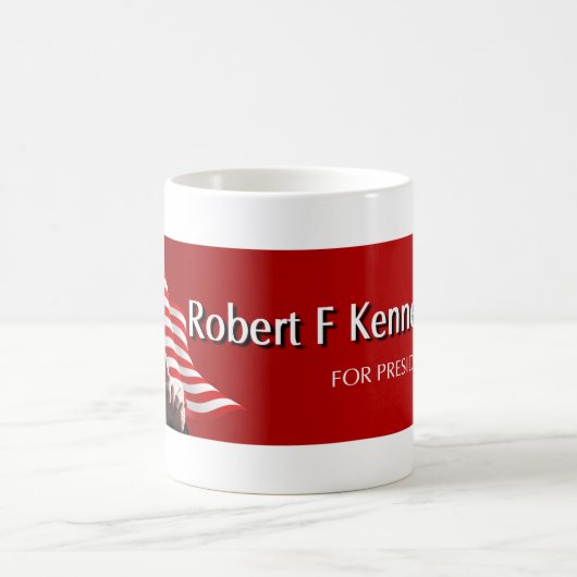 Robert F Kennedy Jr für Präsident 2024 Kaffeetasse (Mittel)