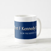 Robert F Kennedy Jr für Präsident 2024 Kaffeetasse (VorderseiteRechts)