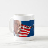 Robert F Kennedy Jr für Präsident 2024 Kaffeetasse (Vorderseite Links)