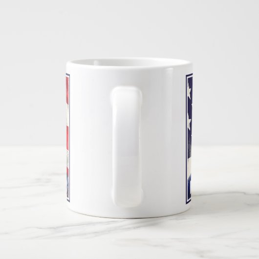 Robert F Kennedy, Jr. für Präsident 2024, RFK Jr. Jumbo-Tasse (Rückseite)