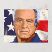Robert F Kennedy, Jr. für Präsident 2024, RFK Jr. Postkarte (Rückseite)